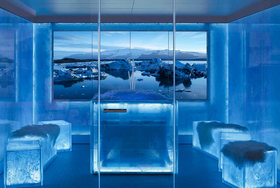 Cold therapy room